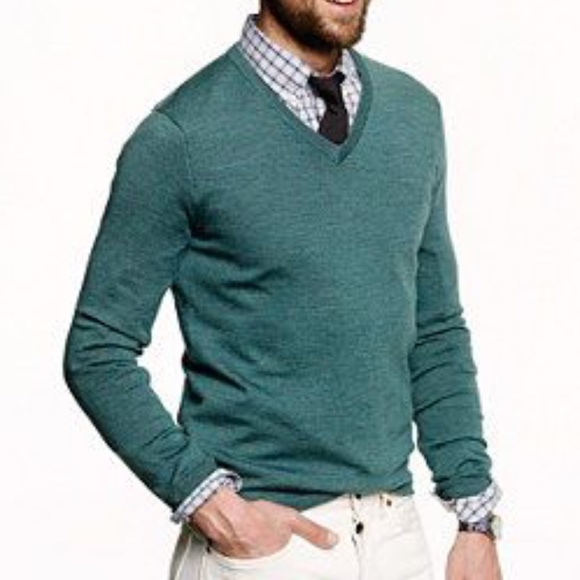 J. Crew Other - J. Crew Cotton V-Neck Sweater
